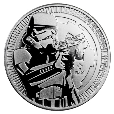2018 1oz Silver Coin - Star Wars™ - STORMTROOPER